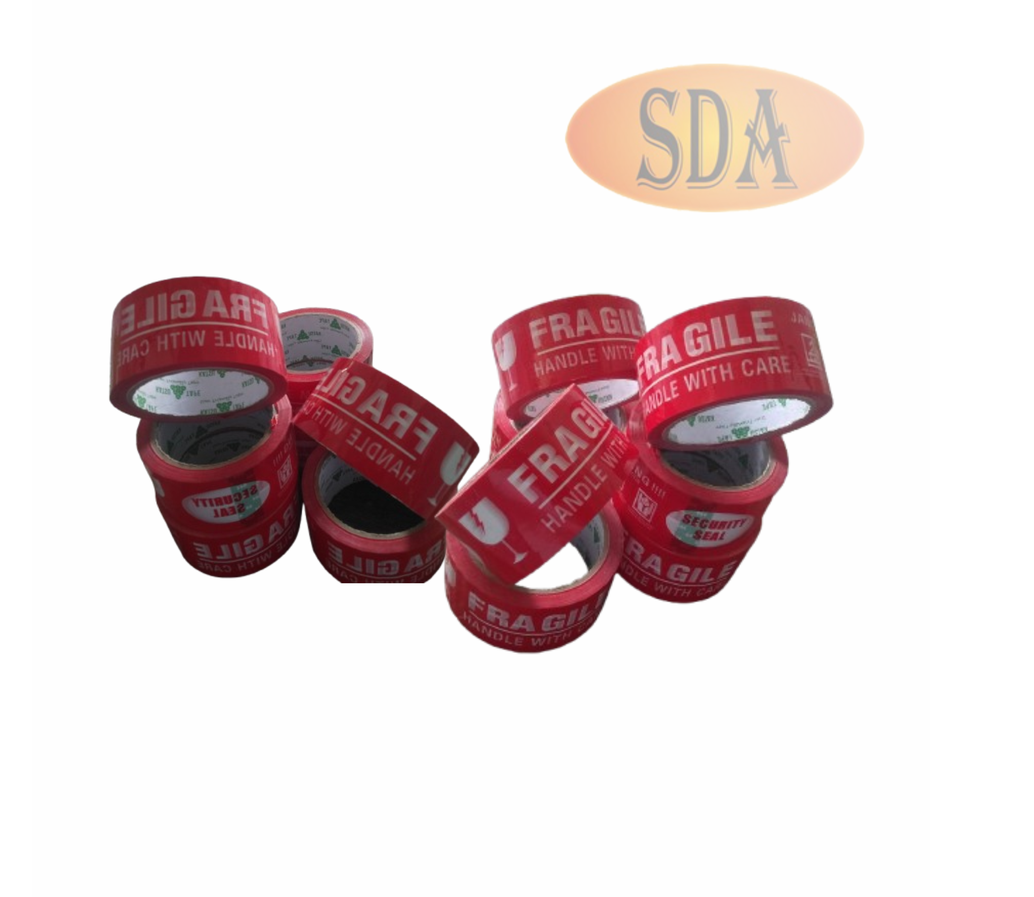 Supplier Lakban Fragile Merah Supplier Lakban Fragile Merah